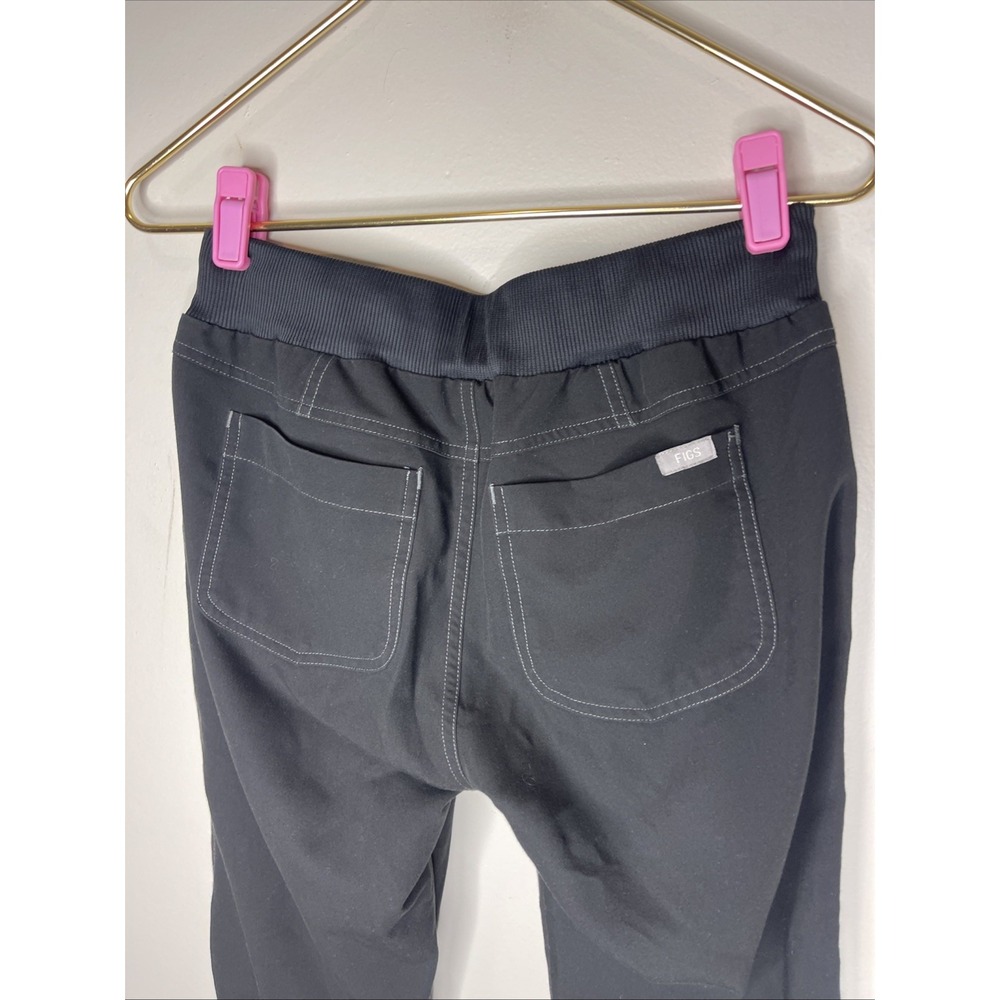Figs Black Technical Collection Jogger Style Scrub XS - Picture 7 of 10